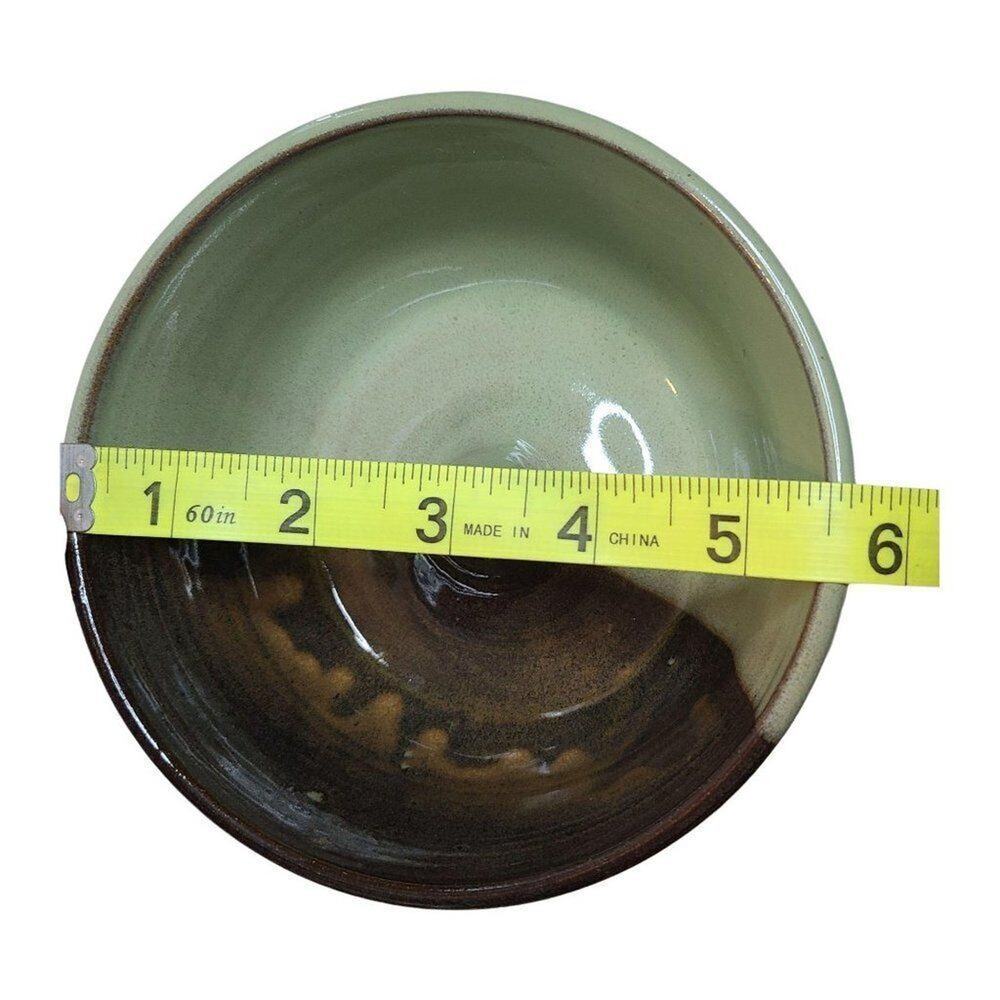 Handmade Pottery Kitchen Bakeware, Marble Stoneware Ceramic Apple Baker - Picture 2 of 7